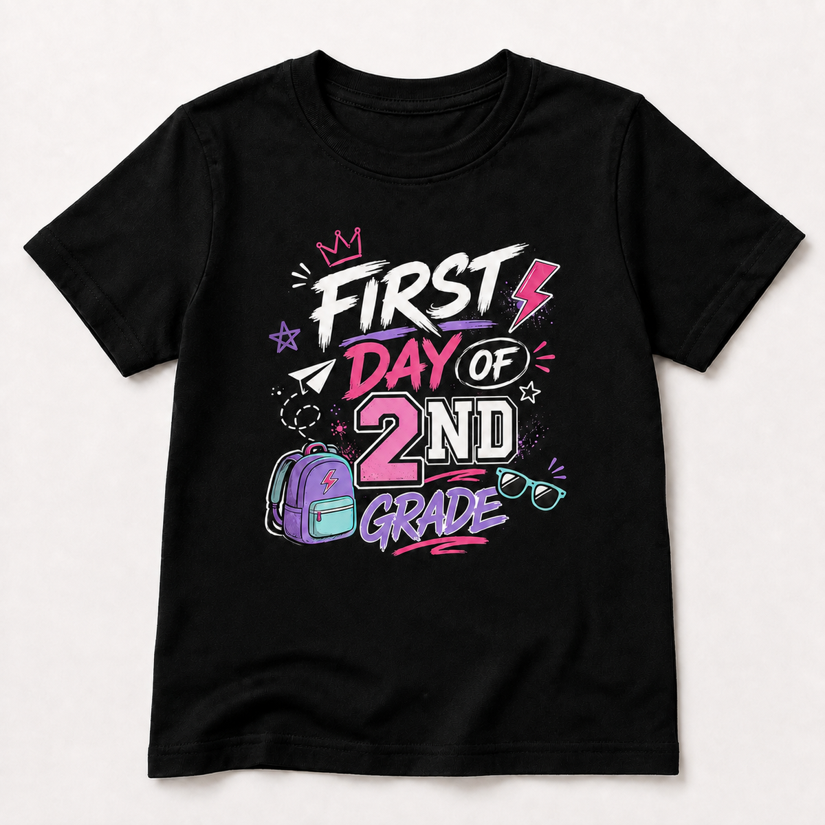 First Day of School Kids’ T-Shirt – Choose Your Grade