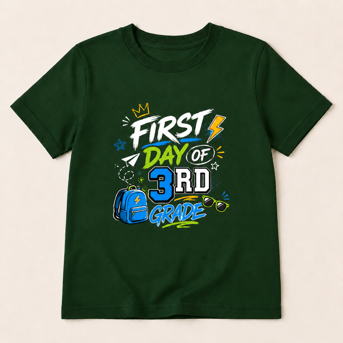First Day of School Kids’ T-Shirt – Choose Your Grade
