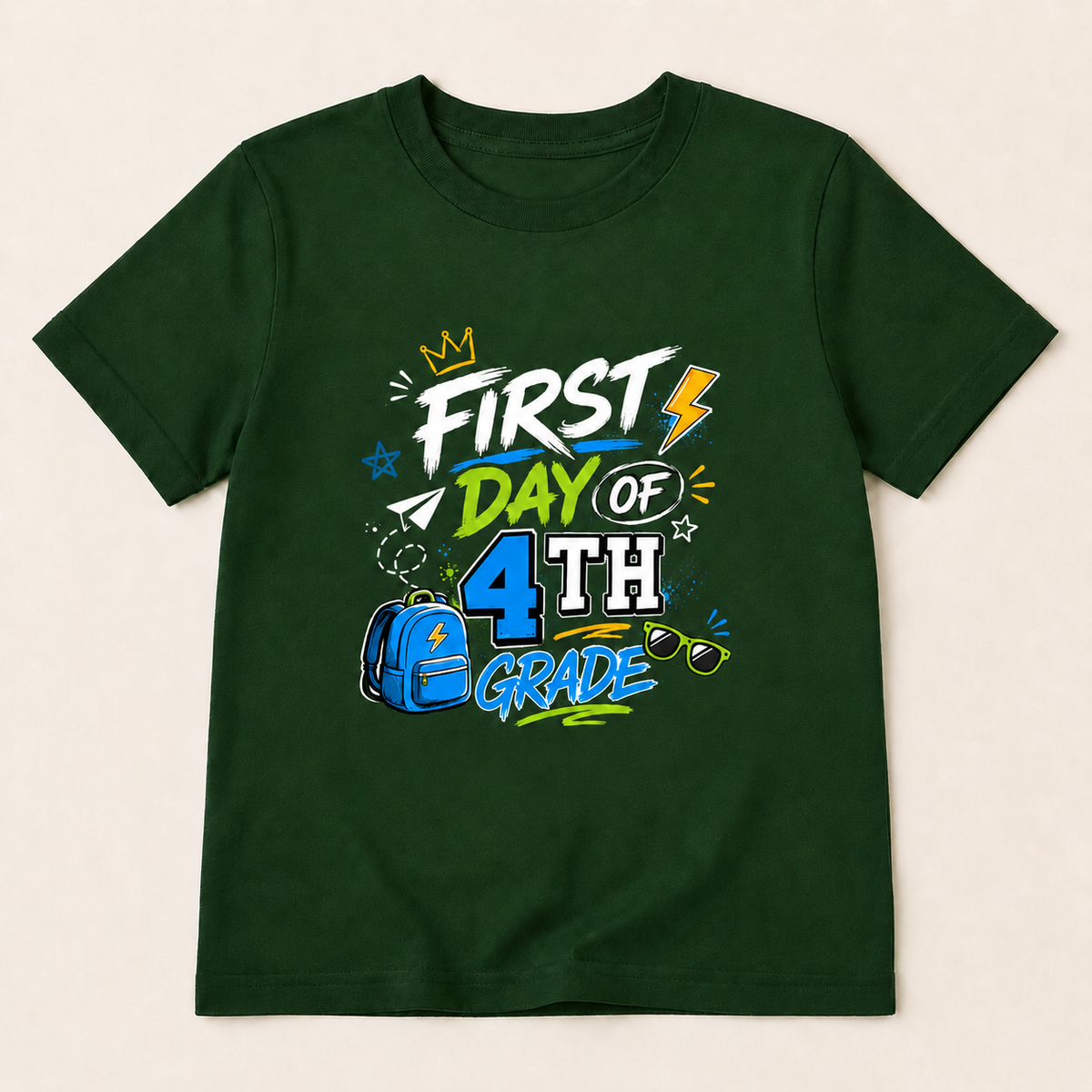 First Day of School Kids’ T-Shirt – Choose Your Grade