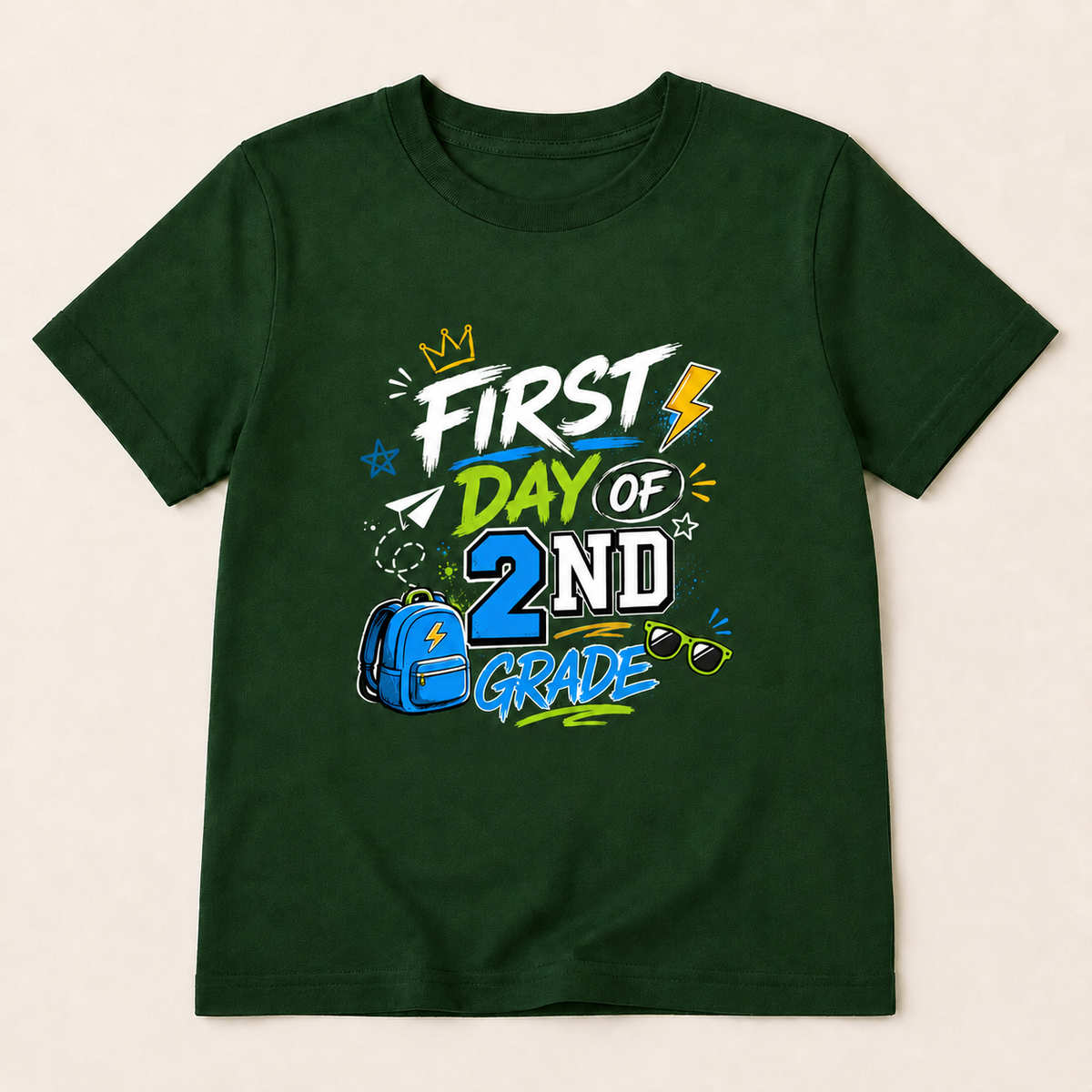 First Day of School Kids’ T-Shirt – Choose Your Grade