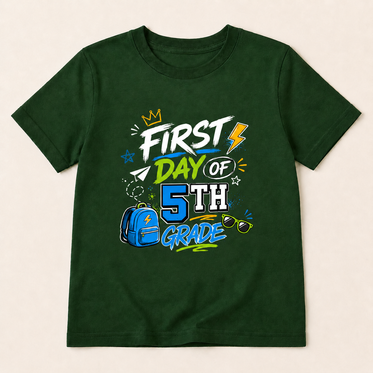 First Day of School Kids’ T-Shirt – Choose Your Grade