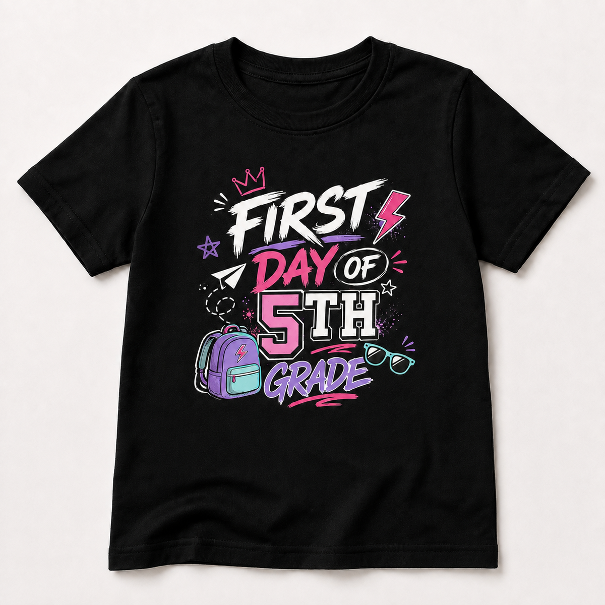 First Day of School Kids’ T-Shirt – Choose Your Grade