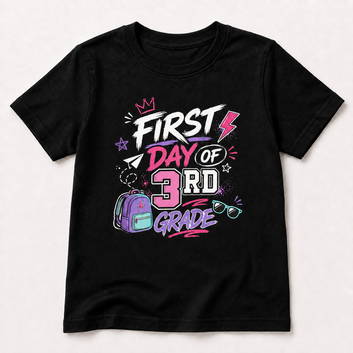 First Day of School Kids’ T-Shirt – Choose Your Grade