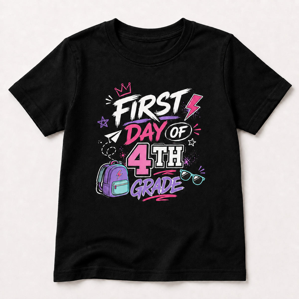First Day of School Kids’ T-Shirt – Choose Your Grade