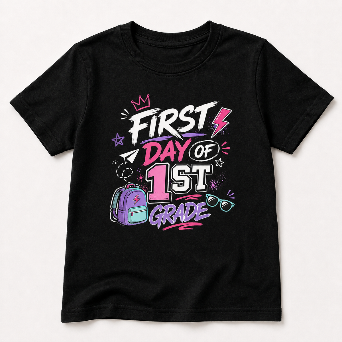 First Day of School Kids’ T-Shirt – Choose Your Grade